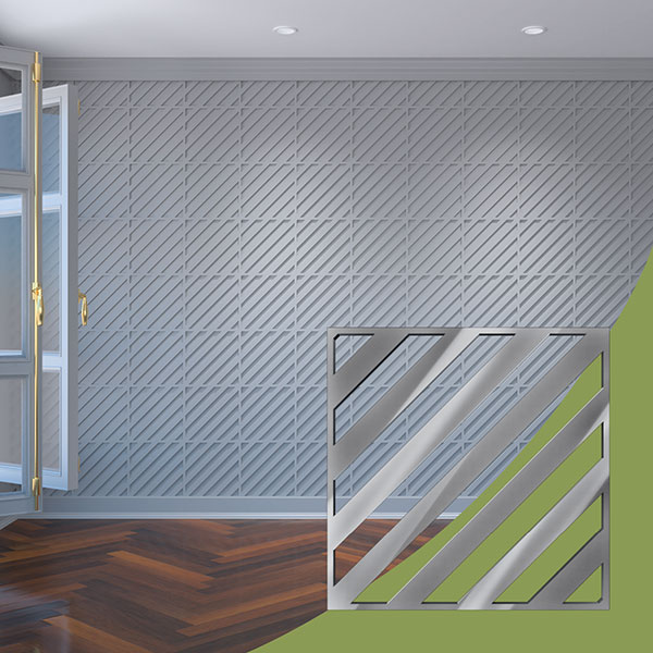 Ekena Millwork WALA12X12X0125RTWSV