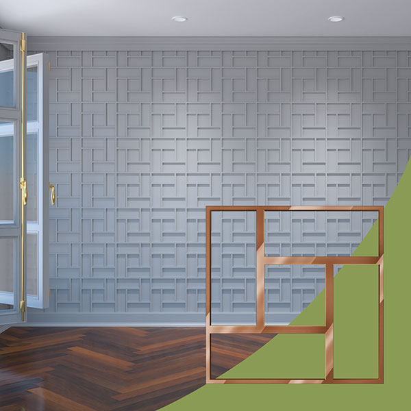 Ekena Millwork WALA12X12X0125SHFBR