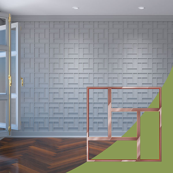 Ekena Millwork WALA12X12X0125SHFRG