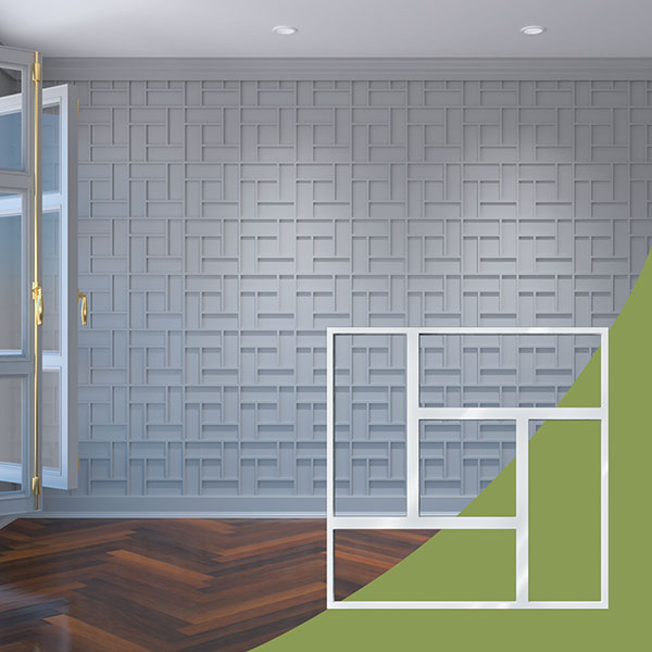 Ekena Millwork WALA12X12X0125SHFWH
