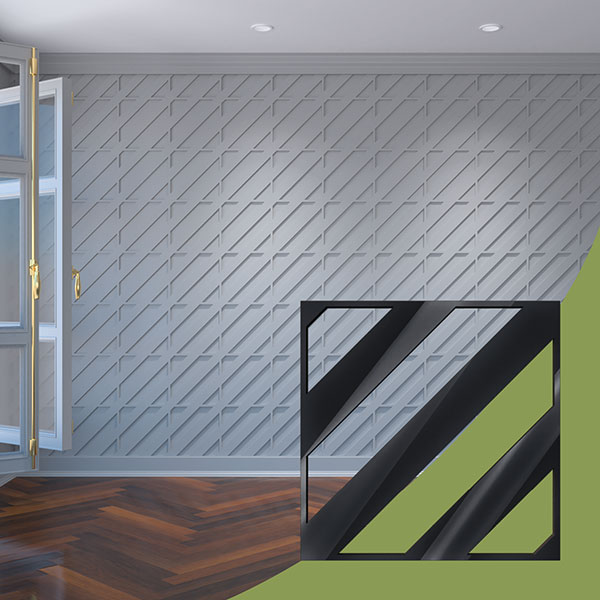 Ekena Millwork WALA12X12X0125STRBL