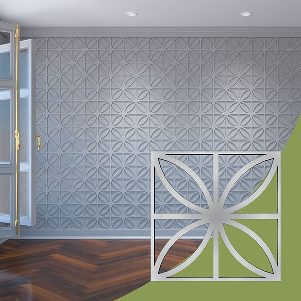 Ekena Millwork WALA12X12X0125SWNGR