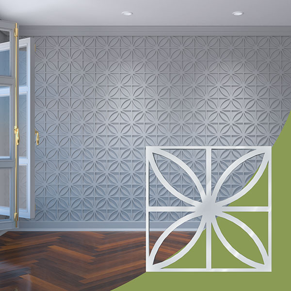 Ekena Millwork WALA12X12X0125SWNWH