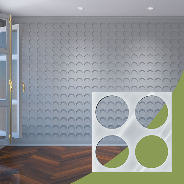 Ekena Millwork WALA12X12X0125WEMWH