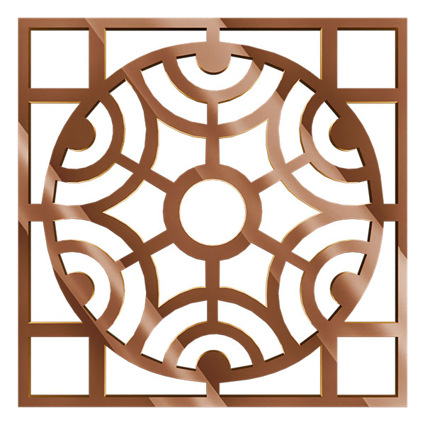 Ekena Millwork WALA12X12X0125WLTBR