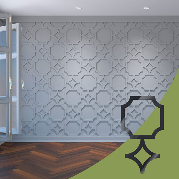 Ekena Millwork WALA16X16X0125ANDBL