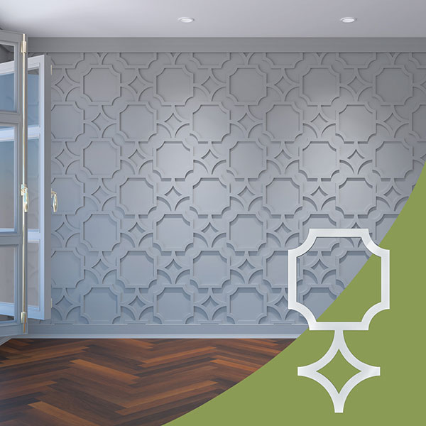 Ekena Millwork WALA16X16X0125ANDWH