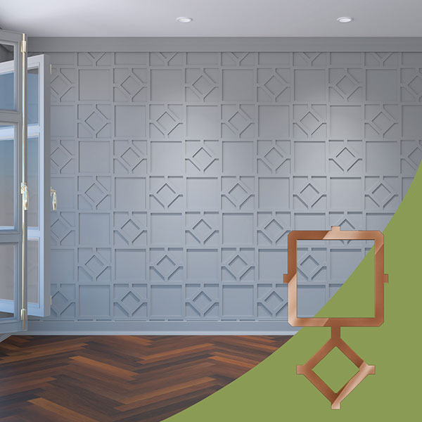 Ekena Millwork WALA16X16X0125ARCBR
