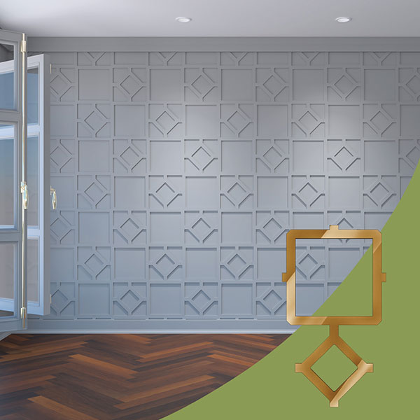 Ekena Millwork WALA16X16X0125ARCGO