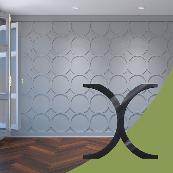 Ekena Millwork WALA16X16X0125BEABL