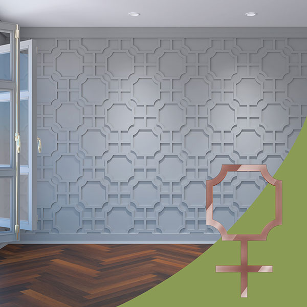 Ekena Millwork WALA16X16X0125BRDRG