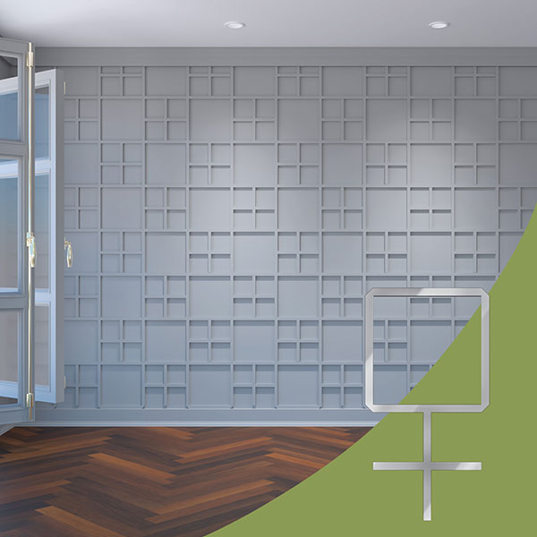 Ekena Millwork WALA16X16X0125BURSV
