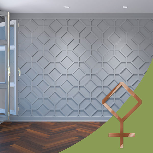 Ekena Millwork WALA16X16X0125CAMBR