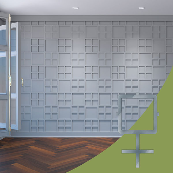Ekena Millwork WALA16X16X0125CARDG