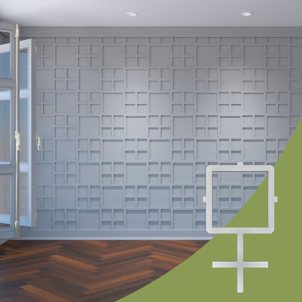 Ekena Millwork WALA16X16X0125CARGR