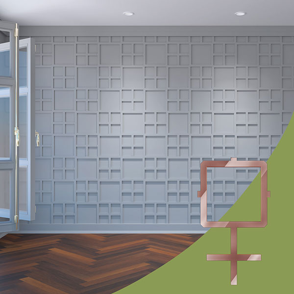 Ekena Millwork WALA16X16X0125CARRG