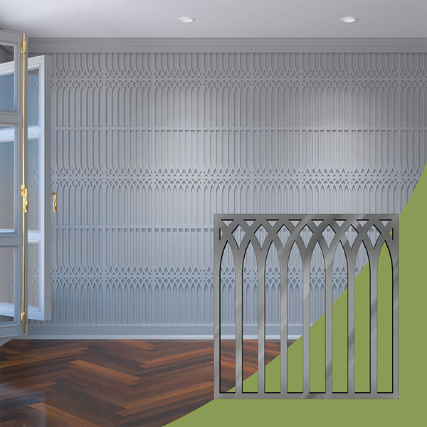 Ekena Millwork WALA16X16X0125CRPGR