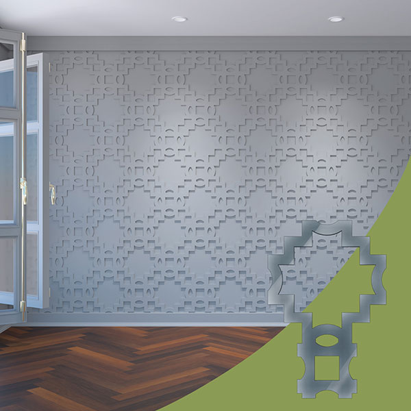 Ekena Millwork WALA16X16X0125CRVDG