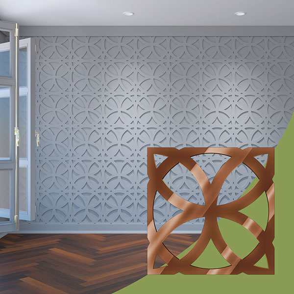 Ekena Millwork WALA16X16X0125DVNBR