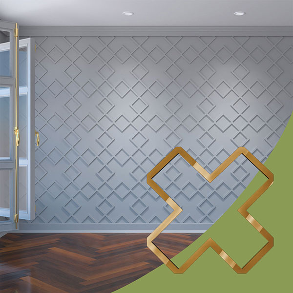 Ekena Millwork WALA16X16X0125FLRGO