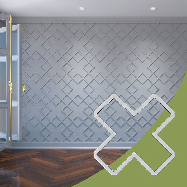 Ekena Millwork WALA16X16X0125FLRGR