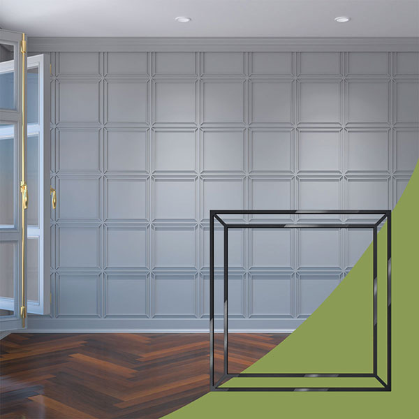 Ekena Millwork WALA16X16X0125FPYBL