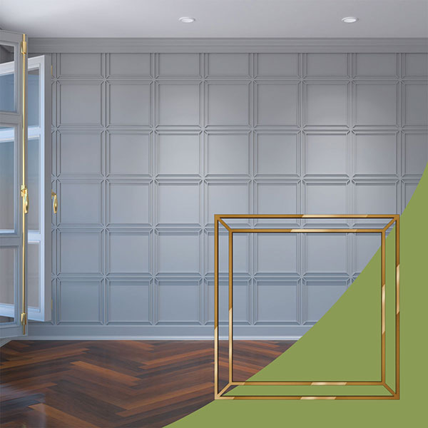 Ekena Millwork WALA16X16X0125FPYGO