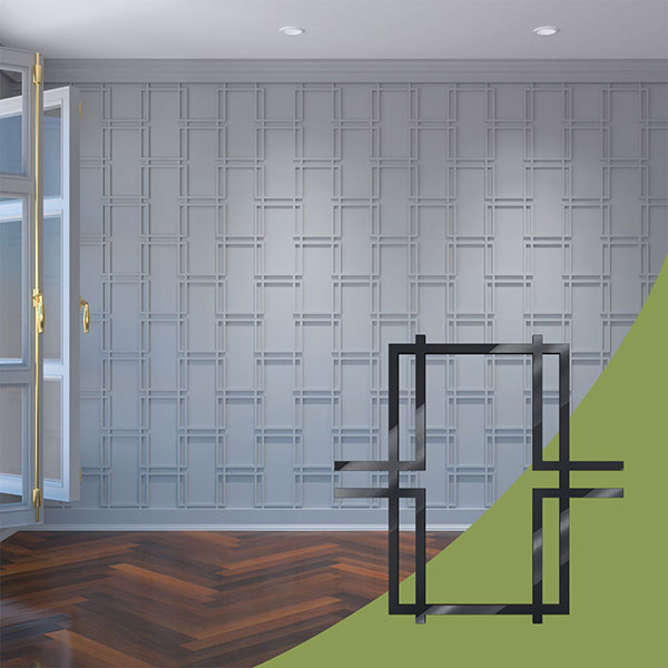 Ekena Millwork WALA16X16X0125GBYBL