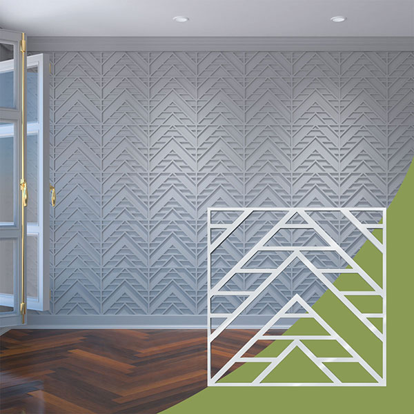 Ekena Millwork WALA16X16X0125GCTWH
