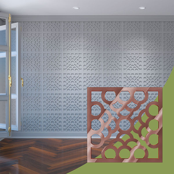 Ekena Millwork WALA16X16X0125GLNRG