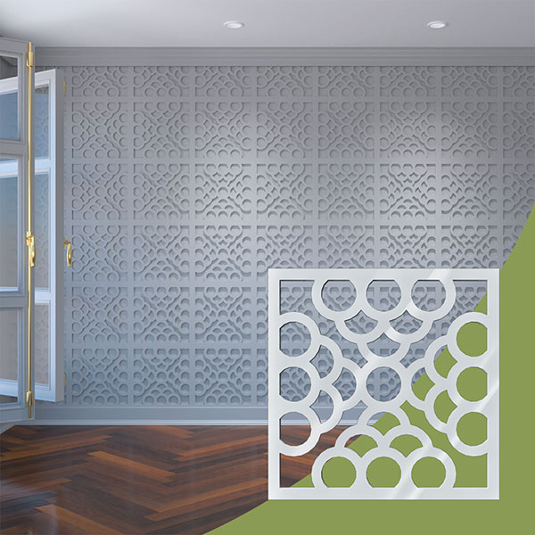 Ekena Millwork WALA16X16X0125GLNWH
