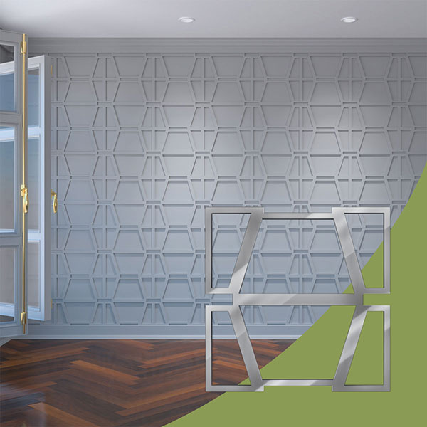 Ekena Millwork WALA16X16X0125GLYSV
