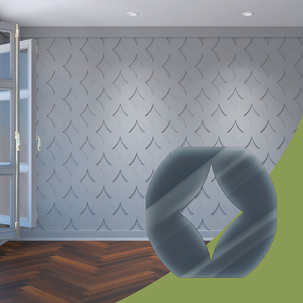Ekena Millwork WALA16X16X0125GSHDG