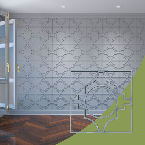 Ekena Millwork WALA16X16X0125GYPDG