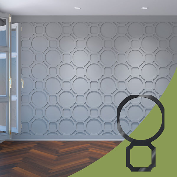 Ekena Millwork WALA16X16X0125HEMBL