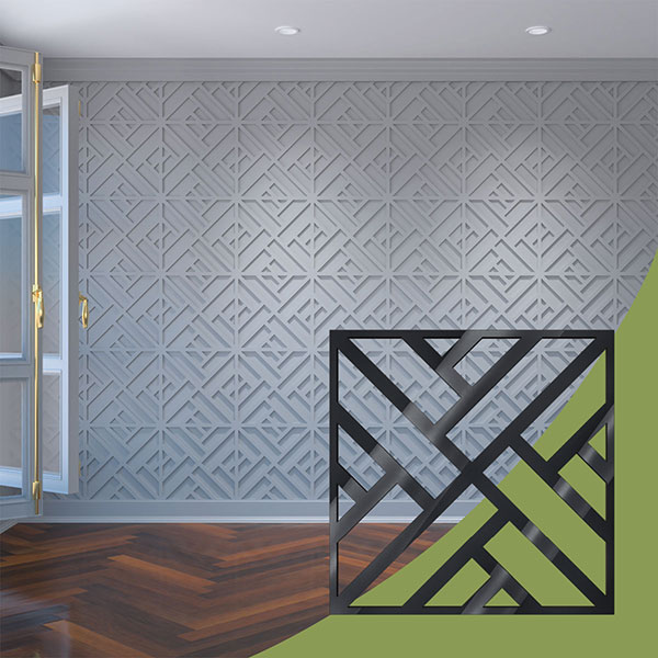 Ekena Millwork WALA16X16X0125KLNBL