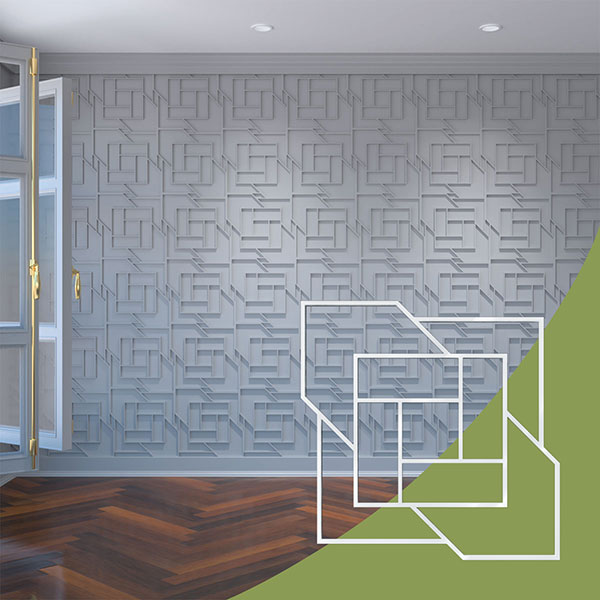 Ekena Millwork WALA16X16X0125LLDWH