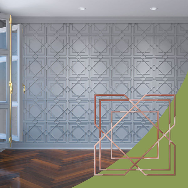 Ekena Millwork WALA16X16X0125LWDRG