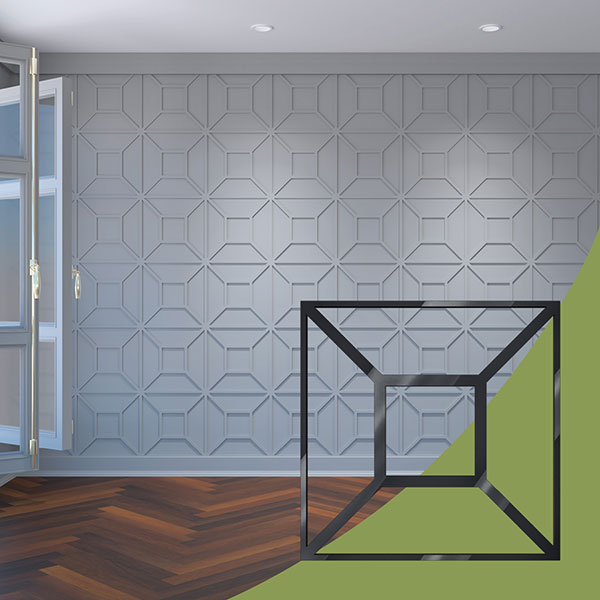 Ekena Millwork WALA16X16X0125MARBL