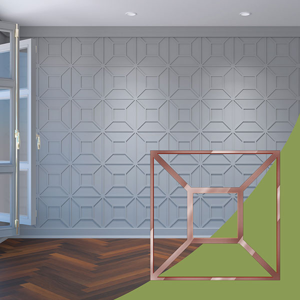 Ekena Millwork WALA16X16X0125MARRG
