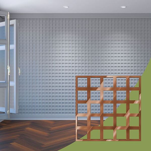 Ekena Millwork WALA16X16X0125MNCBR