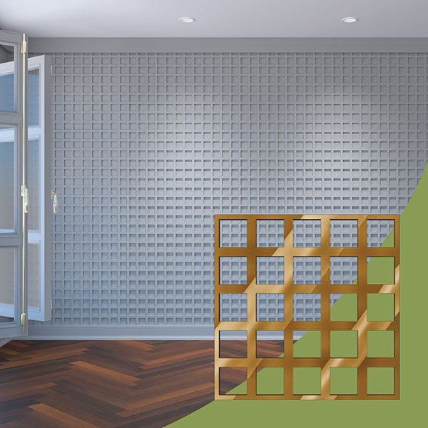 Ekena Millwork WALA16X16X0125MNCGO