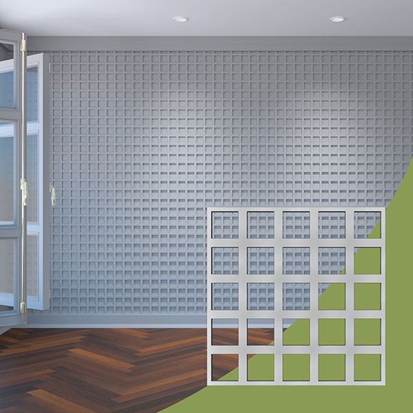 Ekena Millwork WALA16X16X0125MNCGR