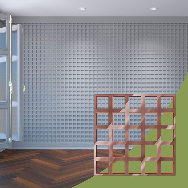 Ekena Millwork WALA16X16X0125MNCRG