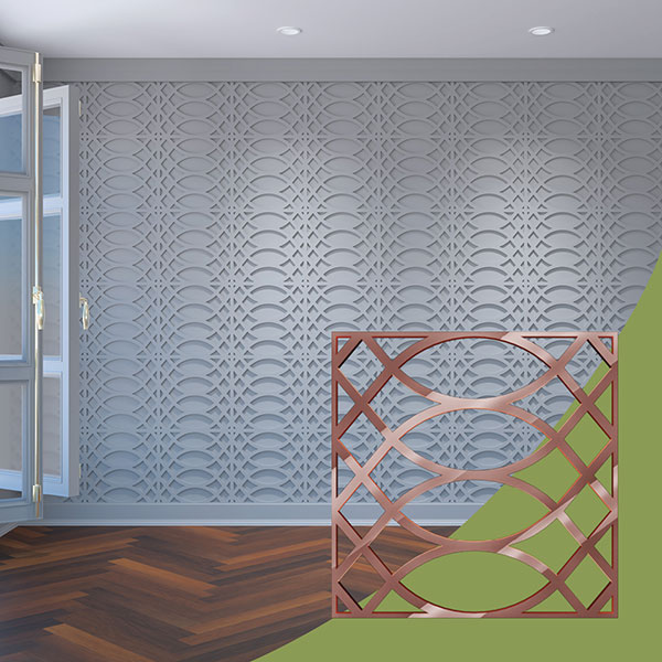 Ekena Millwork WALA16X16X0125MNTRG