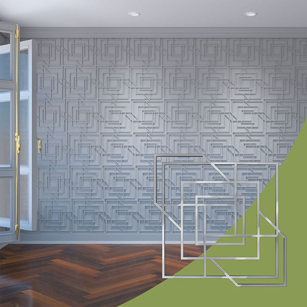 Ekena Millwork WALA16X16X0125NWDSV