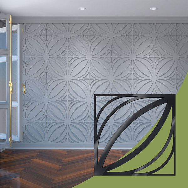 Ekena Millwork WALA16X16X0125OTSBL