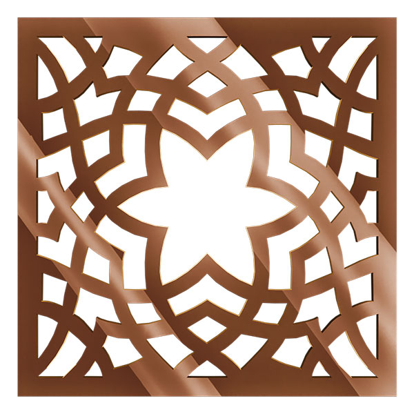 Ekena Millwork WALA16X16X0125PARBR