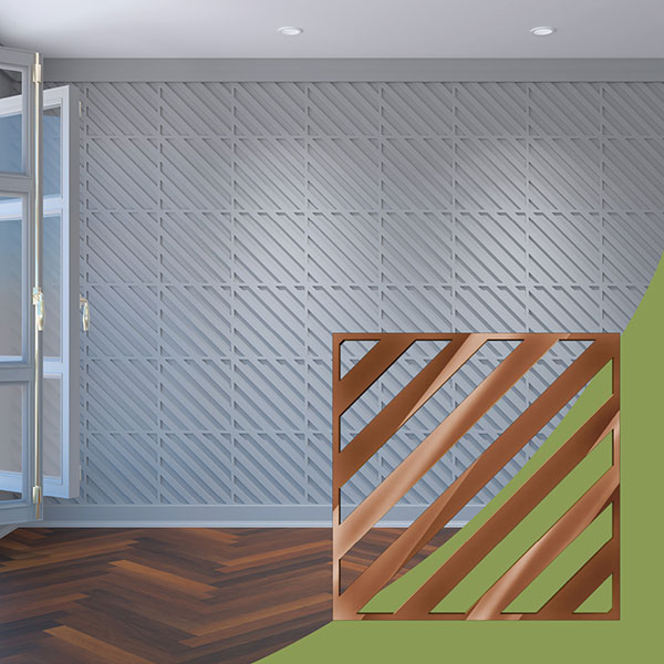 Ekena Millwork WALA16X16X0125RTWBR