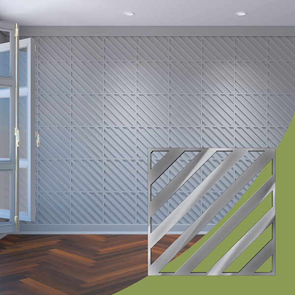 Ekena Millwork WALA16X16X0125RTWSV